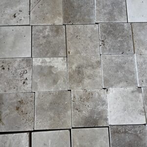 Pavé travertin 12x12x5