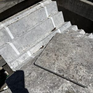 Dalle travertin silver opus 4 en 12mm