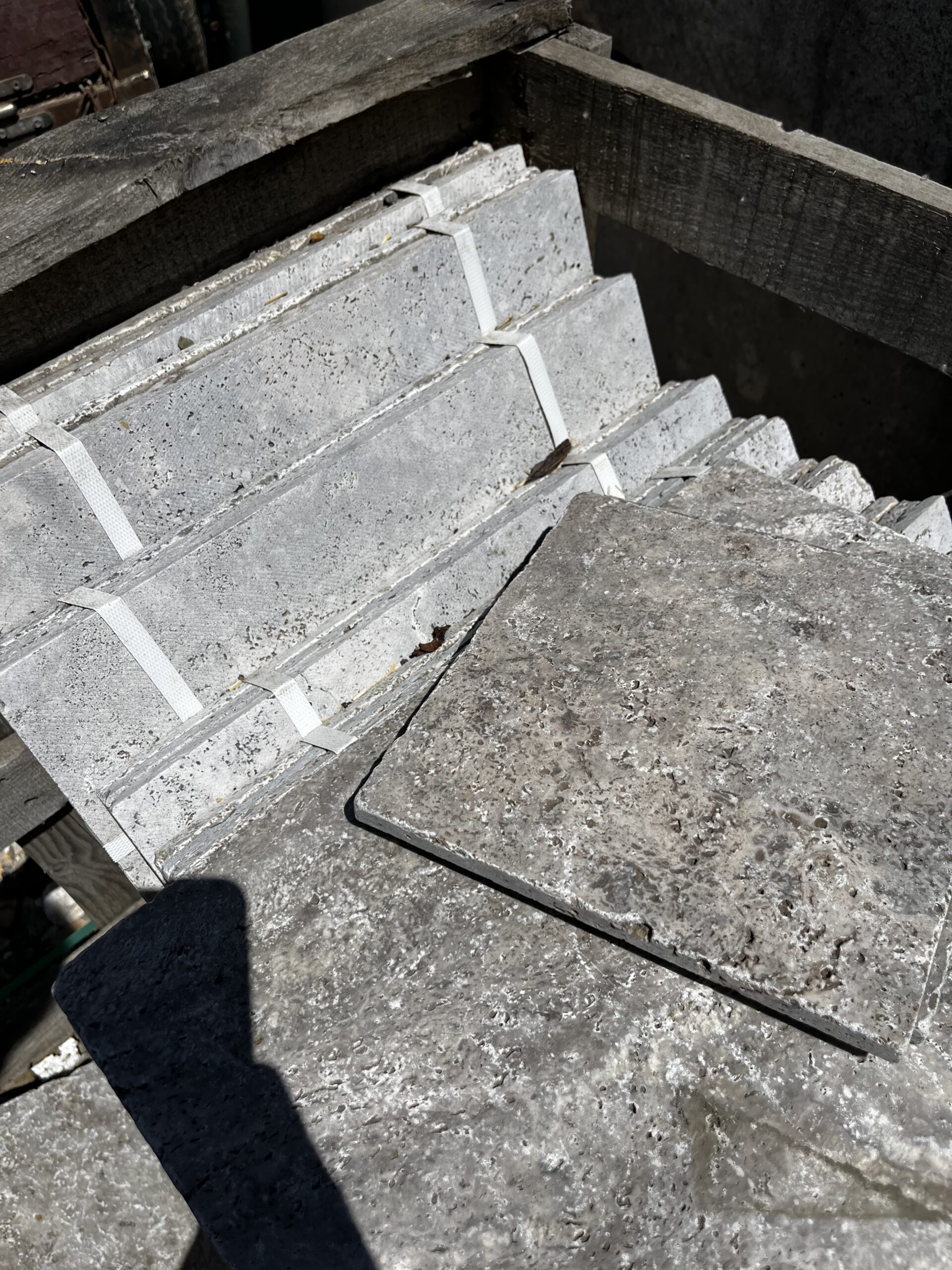 Dalle travertin silver opus 4 en 12mm